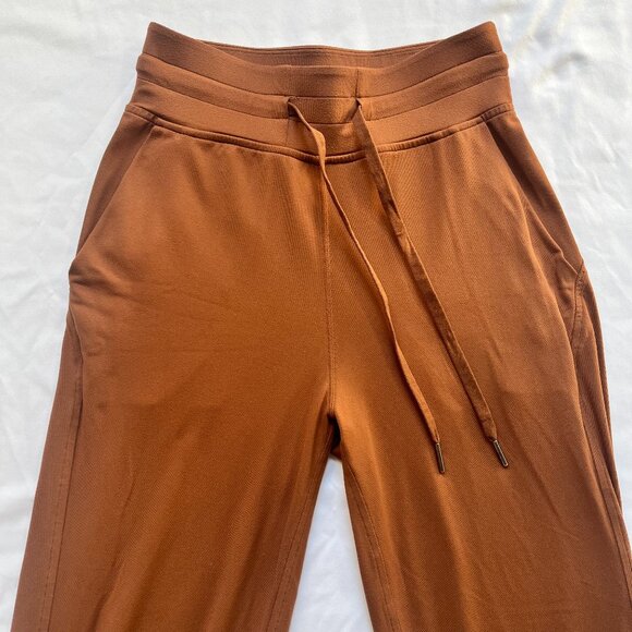 Lululemon Ready To Rulu Straight Leg Pants Brown Size 2 - Picture 4 of 7